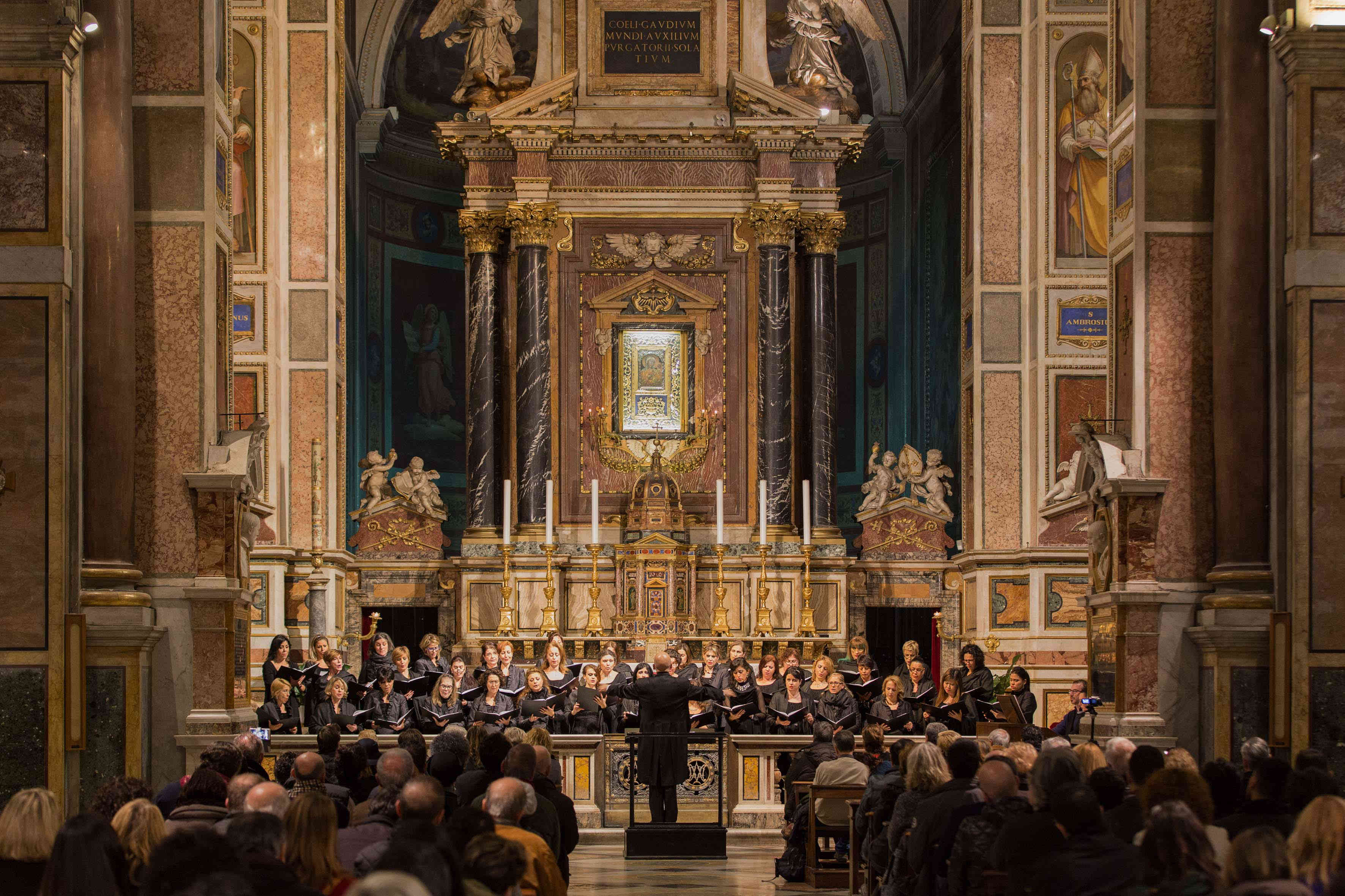 Concerto per il Giubileo,coro femminile dell'Opera di Roma nella basilica di Sant'Agostino,dir.Maestro Gabbiani®Yasuko Kageyama-Opera Roma 2015-16_4369_low