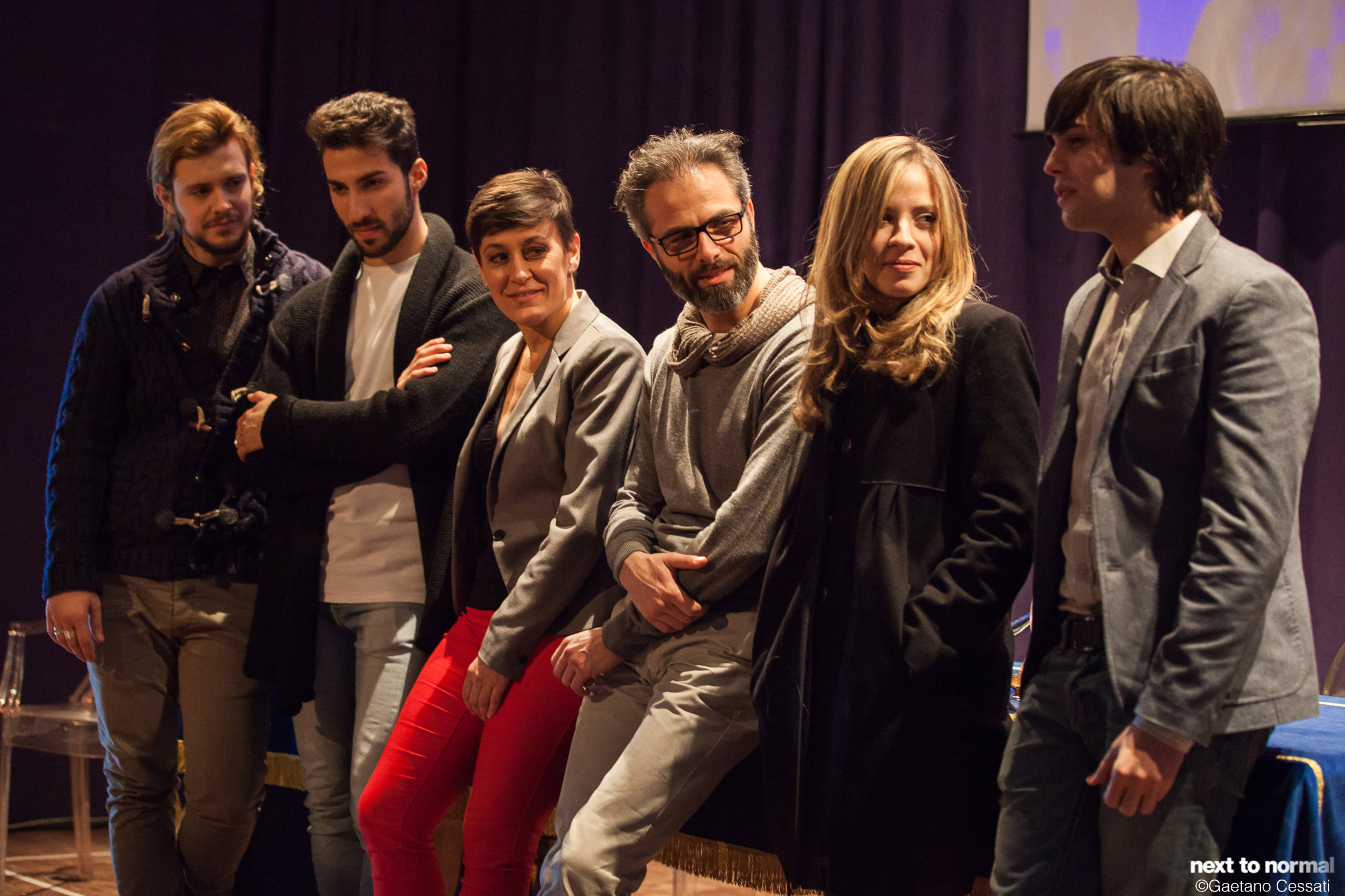 NEXT TO NORMAL_CONFERENZA STAMPA 19.02_cast