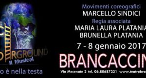AL BRANCACCINO “ALICE UNDERGROUND”, VIAGGIO TEATRAL-MUSICALE IN DUE ATTI