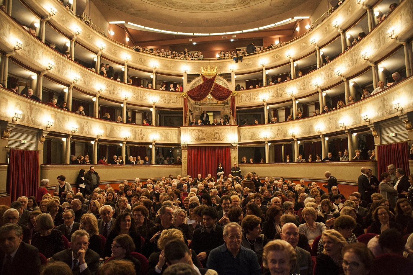 Concerto Carreras, pubblico in sala (foto Lorenzo Breschi)