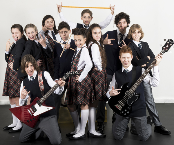 LILLO E I RAGAZZI DELL'ACCADEMIA IL SISTINA SCHOOL OF ROCK